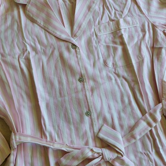 Victoria secret Flanel tie Romper size XL New - Picture 12 of 15